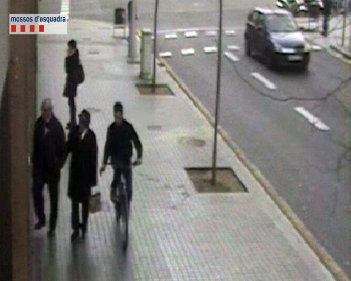 Uno de los robos desde una bicicleta