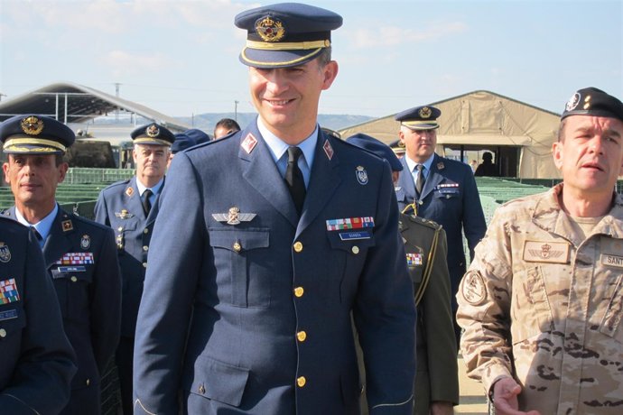 Don Felipe De Borbón, Con El Uniforme Del Ejército Del Aire