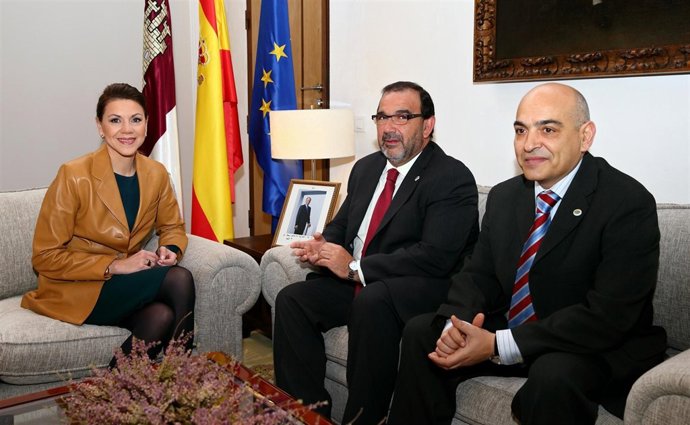 Cospedal con el presidente de MARSODETO