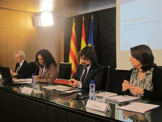 Miquel Valls, Sonia Corrochano, Ricard Font y Sònia Recasens
