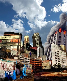 Carolina Caliento. Sin Título. Técnica mixta sobre lienzo, 2013