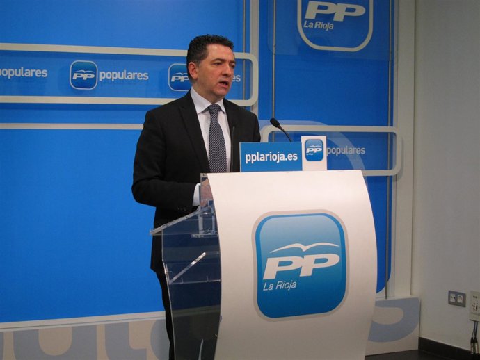 Carlos Cuevas, secretario general del PP de La Rioja