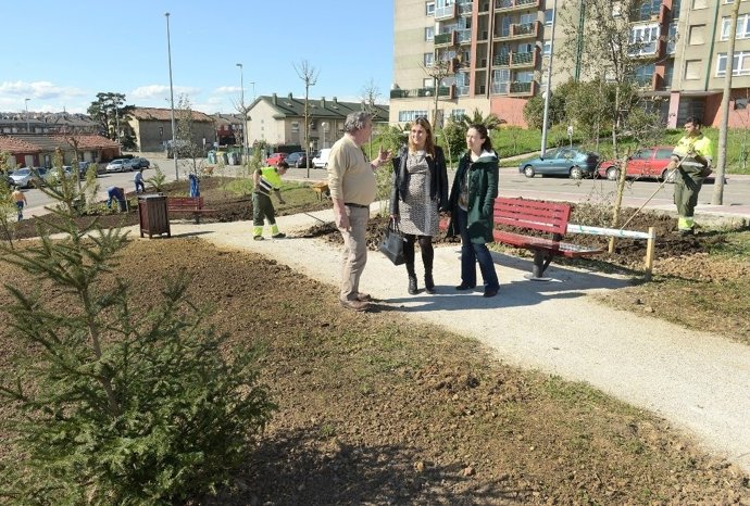 Nuevo espacio verde en Nueva Montaña