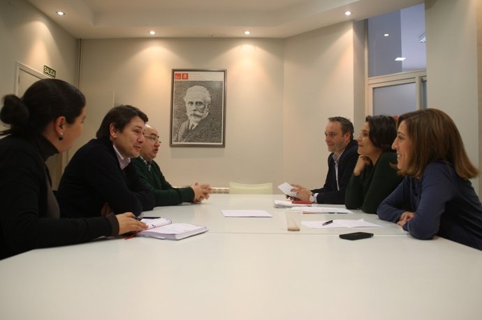 Reunión Del Psdeg Con UU.AA., XX.AA. Y SLG
