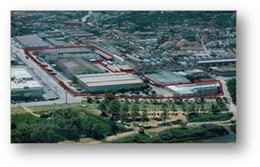 Complejo que ocupaba la empresa Piaggio en Martorelles