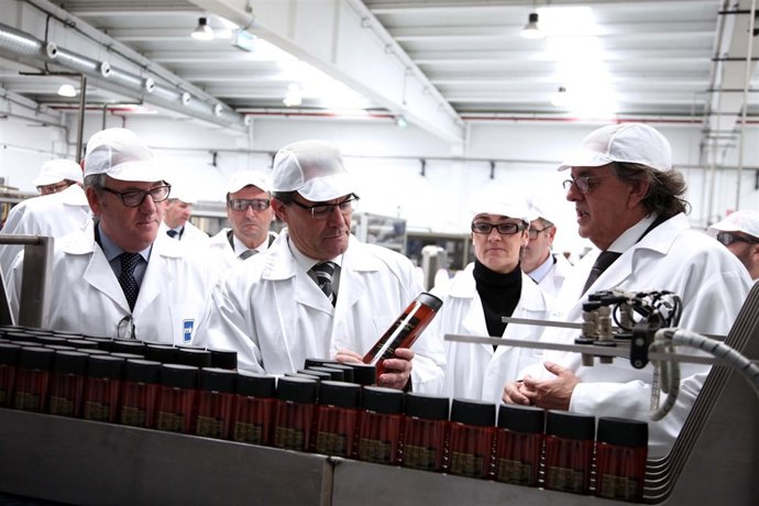 Artur Mas inaugura la planta de Maverick en Ulldecona