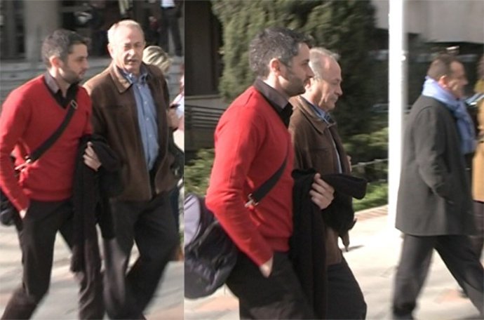 El juez Castro en los juzgados de Plaza Castilla