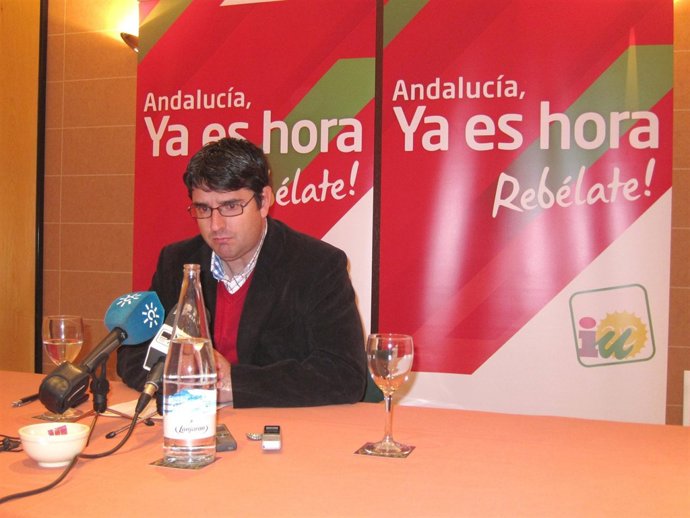 Pedro García en rueda de prensa