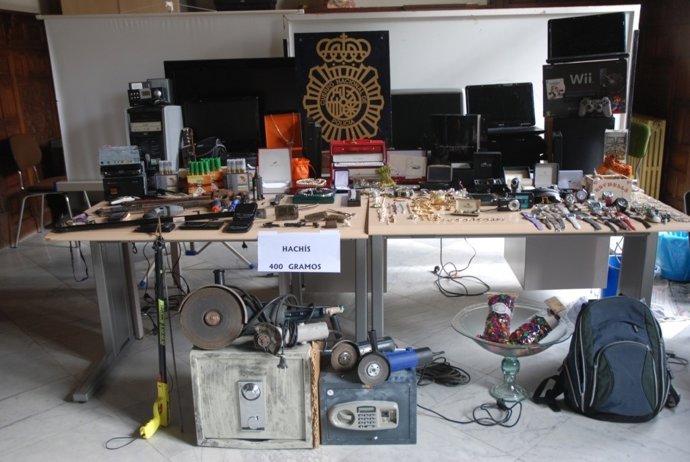 Efectos intervenidos en la Operación Hándicap