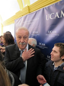 Vicente del Bosque en la UCAM