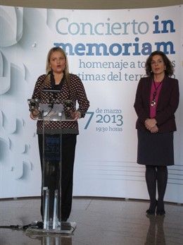 Mari Mar Blanco y Ana Botella