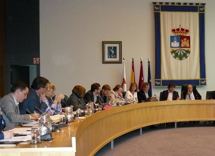 Imagen del Pleno del Ayuntamiento de Fuenlabrada