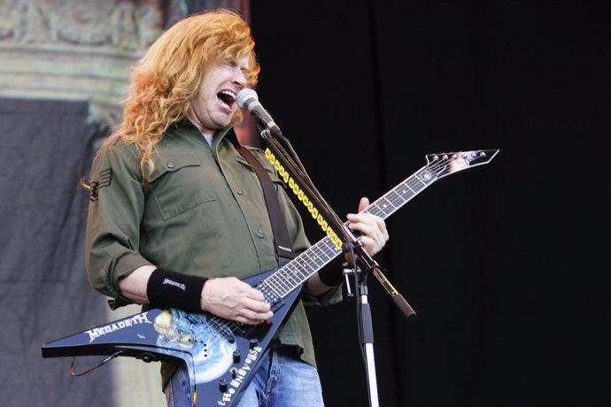 David Mustaine, líder de Megadeth 