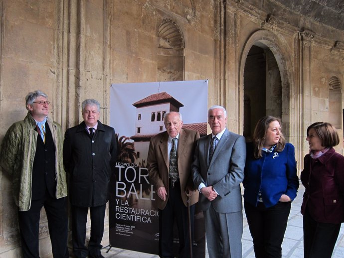 Inauguración exposición sobre Torres Balbás en el Palacio de Carlos V