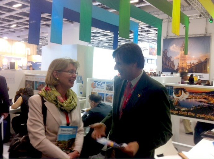 Caneda en la ITB de berlín