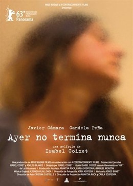 La nueva película de Isabel Coixet, 'Ayer no termina nunca'