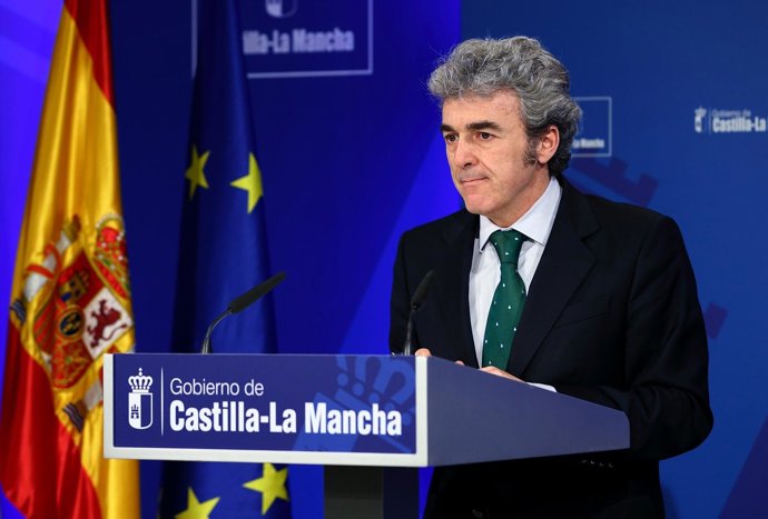 Esteban en rueda de prensa