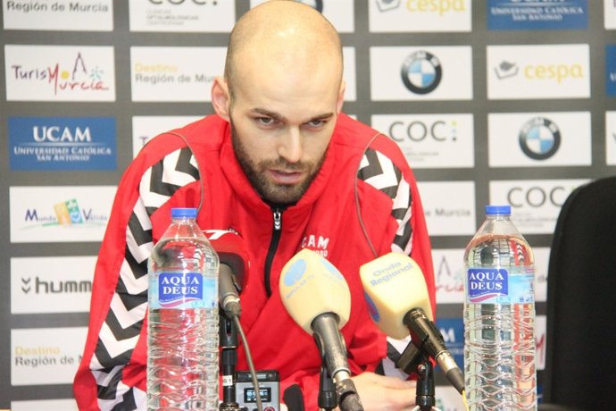 El jugador del UCAM Murcia Andrés Miso