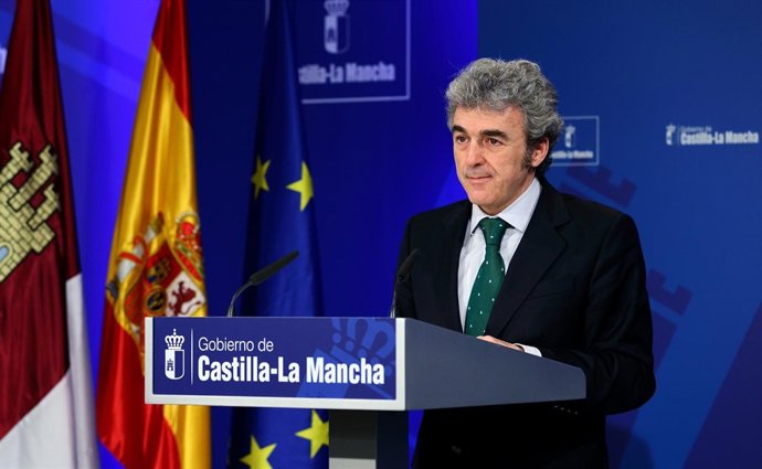 Esteban en rueda de prensa