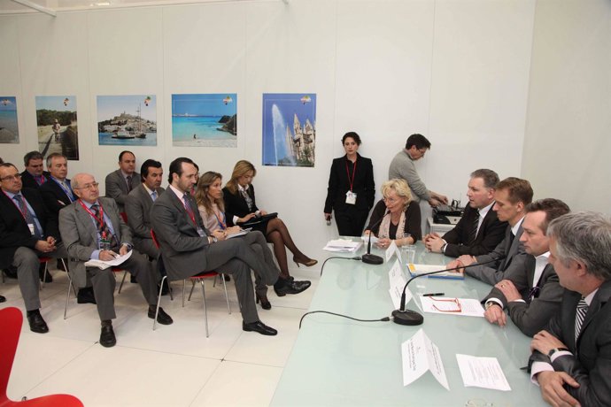 José Ramón Bauzá reunido con el touroperador REWE Touristik