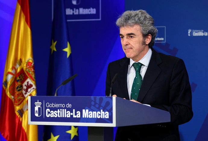 Esteban en rueda de prensa