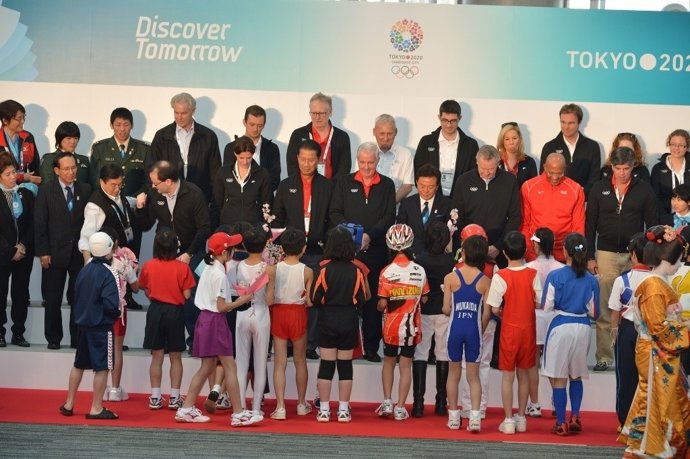 Comisión Evaluación en el último día de visita a Tokio