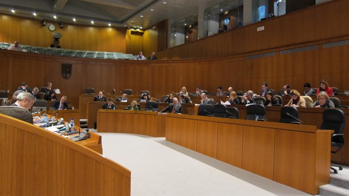 El pleno del Parlamento aragonés