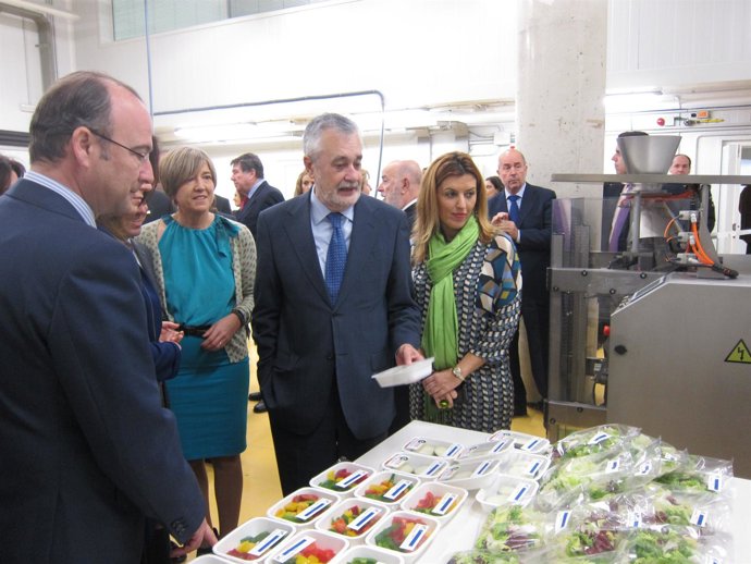 Griñán, hoy en Tecnova