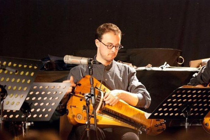 El músico Germán Díaz