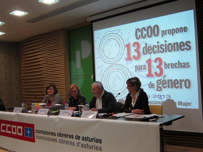 CCOO En La Celebración Del Día Internacional De La Mujer