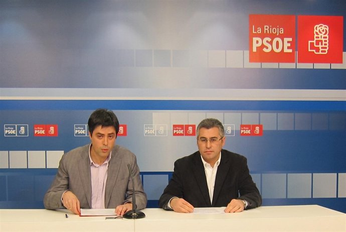 Secretario de Política Industrial PSOE, Alonso, y diputado regional, Lacalzada