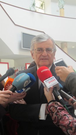 El fiscal general del Estado, Eduardo Torres Dulce, en Huelva.