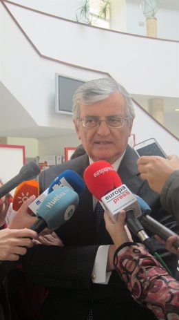 El fiscal general del Estado, Eduardo Torres Dulce, en Huelva.