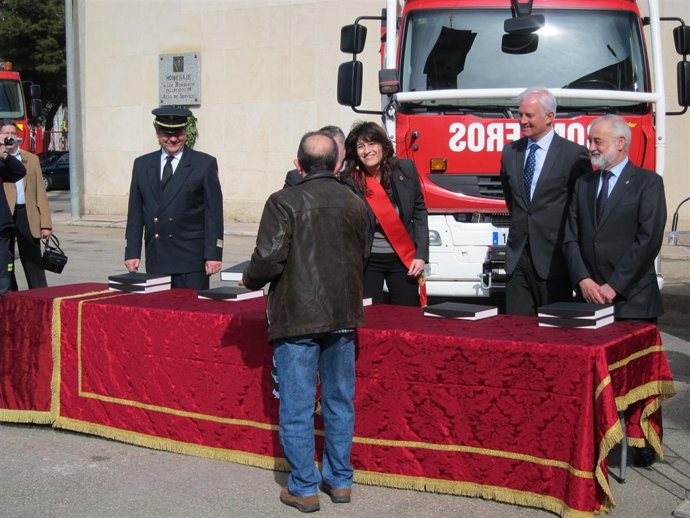 Dueso en el Día de los Bomberos