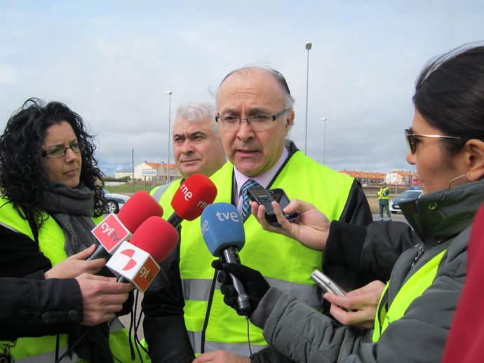 Ruiz Medrano, durante la presentación de la campaña en Villanubla.