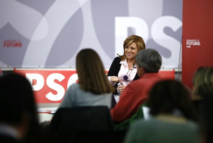 Valenciano en el acto del Día de la Mujer en Ferraz