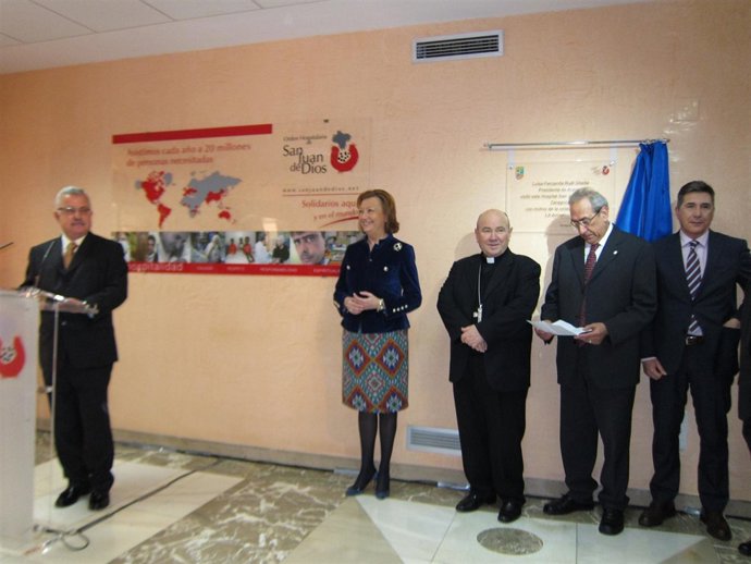 Rudi en el 60 aniversario del Hospital San Juan de Dios de Zaragoza