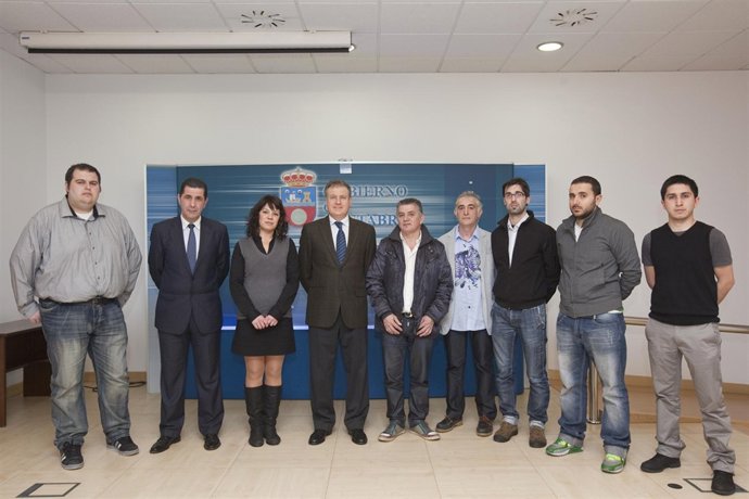 Recepción a equipo representante de CC.AA en Certamen Gastronomía de Valladolid
