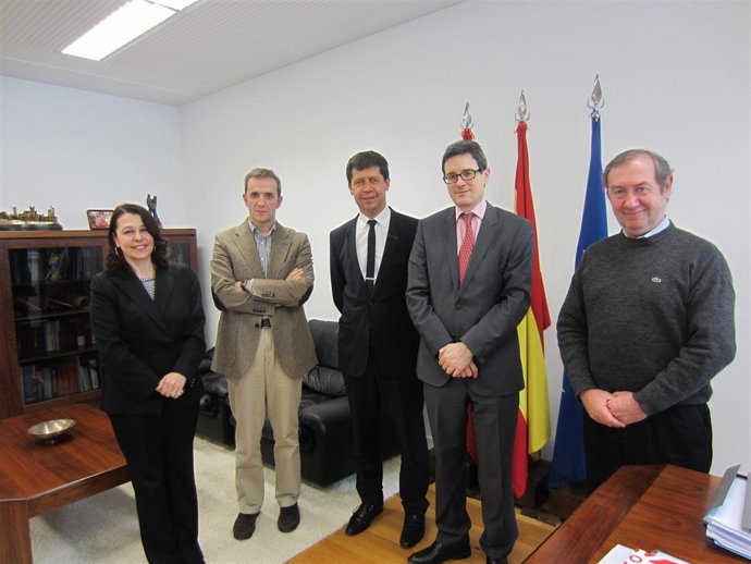 De I-D: Pérez, Arrosagary, Duffau-Bernadac, Iribas y Daziniere.