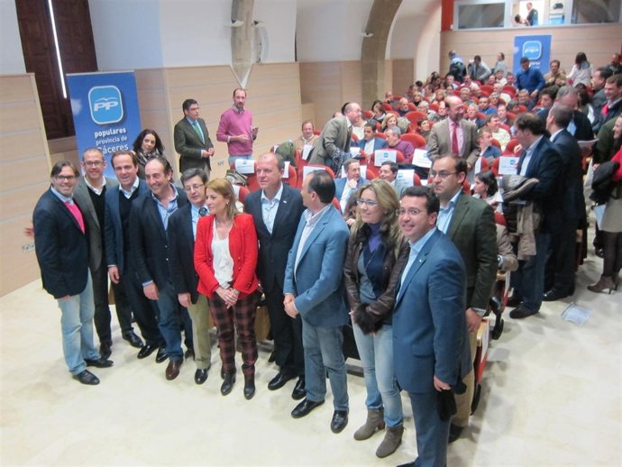 I Foro De Alcaldes Del PP En Cáceres Con La Asistencia De Monago
