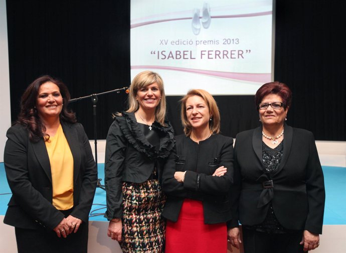 Entrega de los premios Isabel Ferrer
