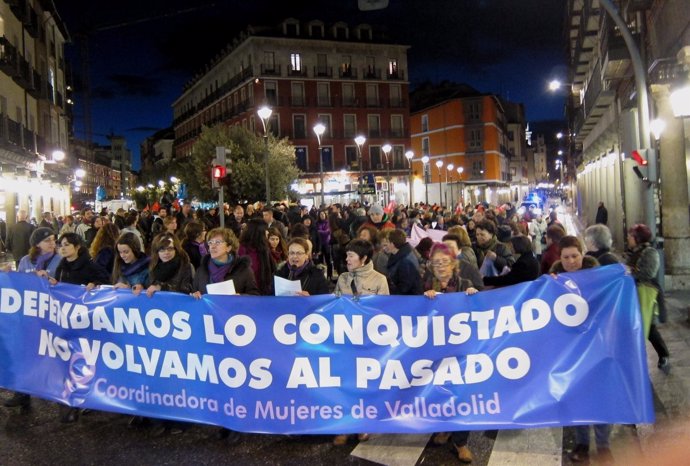 Manifestación del 8 de Marzo en Valladolid