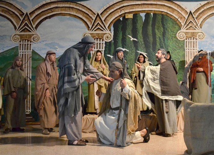 Representación de El Paso de Riogordo en la cárcel de Alhaurín de la Torre