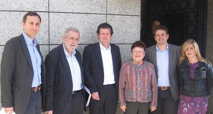 Beteta con dirigentes del PP de Alicante