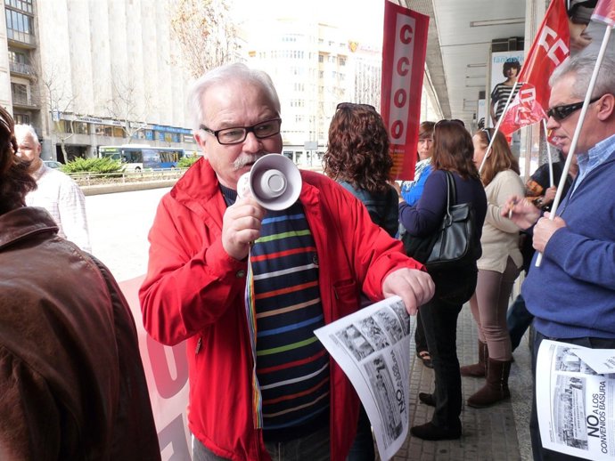 Gínes Díez, secretario general de la Fecoht de CCOO en Baleares