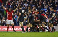 Rugby/Seis Naciones.- (Crónica) Gales vence a Escocia (18-28) y se jugará el título ante Inglaterra 