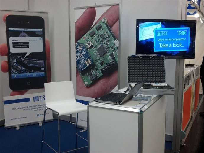 La empresa cántabra TST en la feria Embedded World de Nuremberg