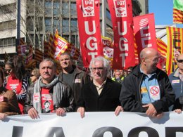 Manifestación contra el paro y la corrupción