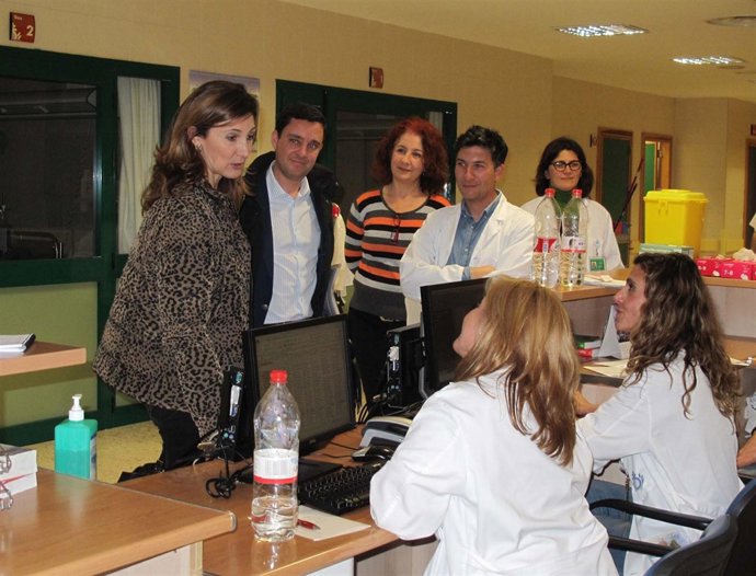 Visita al Hospital de Bormujos