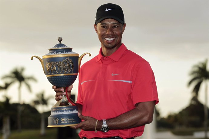 Tiger Woods gana el WGC-Cadillac Championship